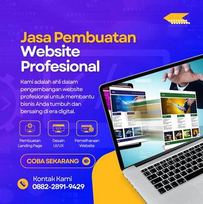 Jasa Pembuatan Website Murah dan Bergaransi